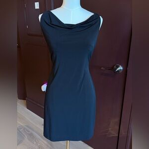 Open Back Little Black Dress